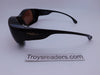 Foster Grant Solar Shield Fit Over Black with Amber Lens Multi-focal Progressive Readers 