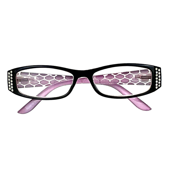 Freak Out Snakeskin Print Reading Glasses For Women Up to +4.00 