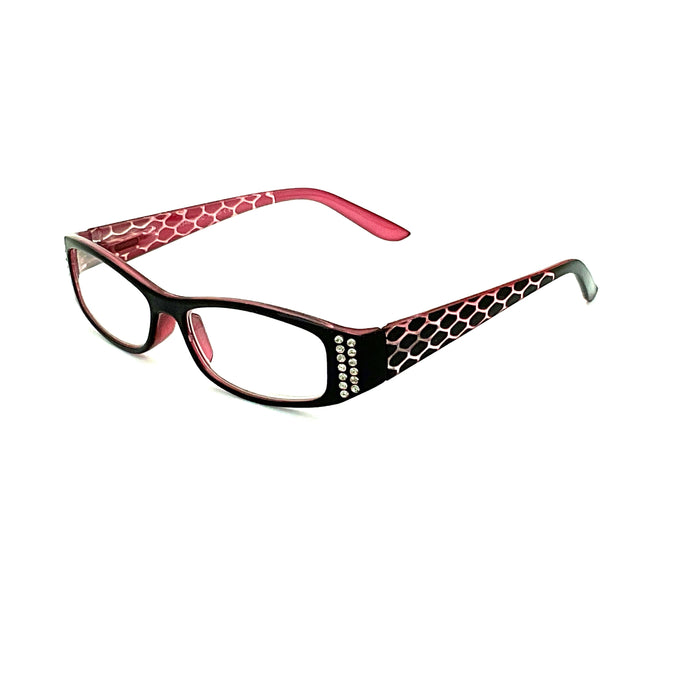 Freak Out Snakeskin Print Reading Glasses For Women Up to +4.00 