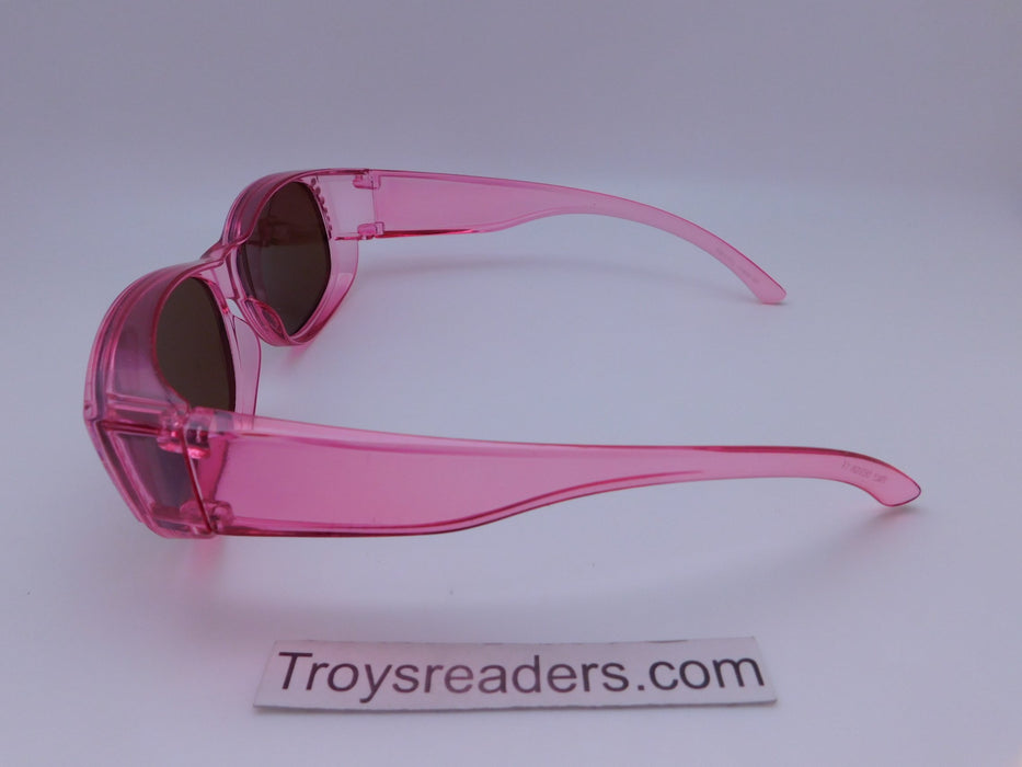 Glitz Colorful Transparent Fit Overs in Six Colors Fit Over Sunglasses 
