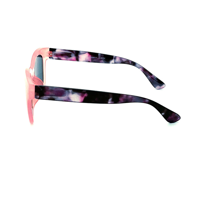Go Crazy Big Round Colorful & Marbled Frame Bifocal Sunglass Readers Bifocal Reading Sunglasses 