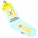 Golden Retriever Socks Foozys Unisex Crew Socks Aqua 