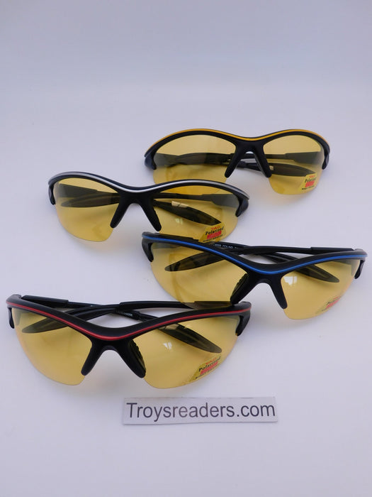 Half Frame Polarized Night Driver in Four Colors Night Driver 