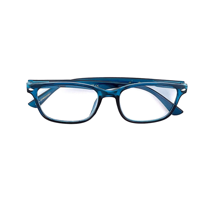 Hang Ten Wayfarer Style Reading Glasses With Spring Hinges 