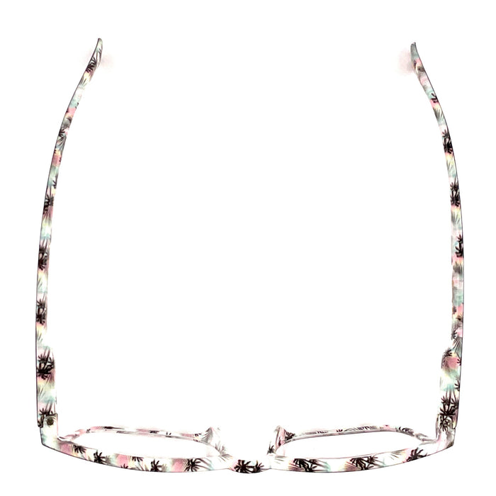 Hang Ten Wayfarer Style Reading Glasses With Spring Hinges 