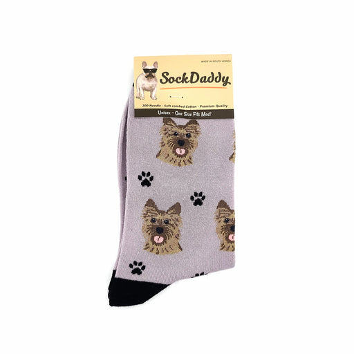 Happy Tails Socks Cairn Terrier One Size Fits Most Socks 