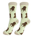 Happy Tails Socks Dachshund Red One Size Fits Most Socks 