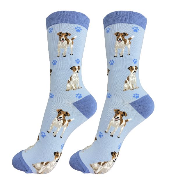 Happy Tails Socks Jack Russell Terrier One Size Fits Most Socks 