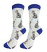 Happy Tails Socks Silver Tabby One Size Fits Most Socks 