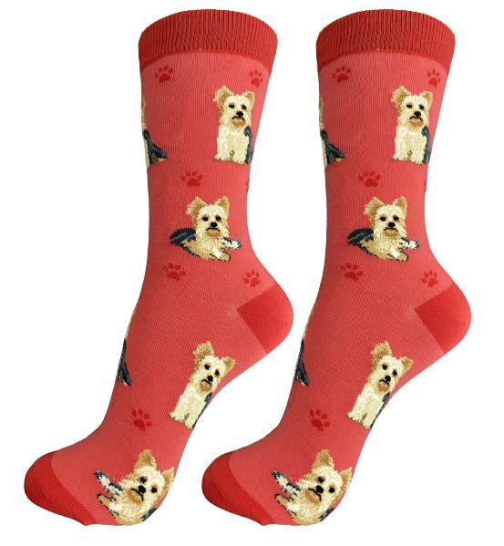 Happy Tails Socks Yorki One Size Fits Most Socks 