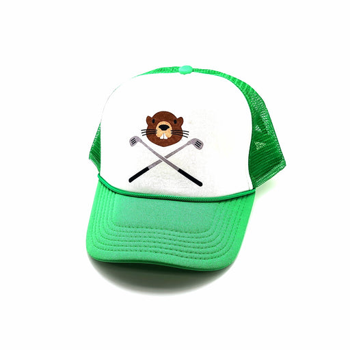 Headline Golfing Gopher Trucker Cap Hats 