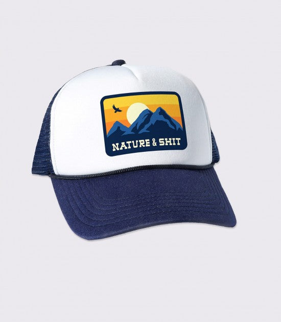 Headline Nature & Shit Trucker Cap Hats 