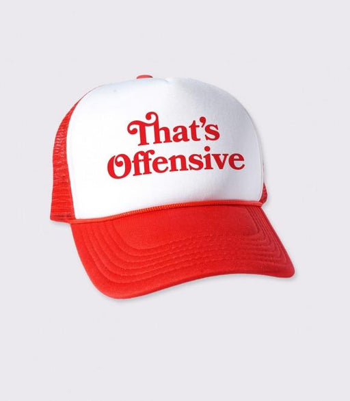 Headline That's Offensive Trucker Cap Hats 