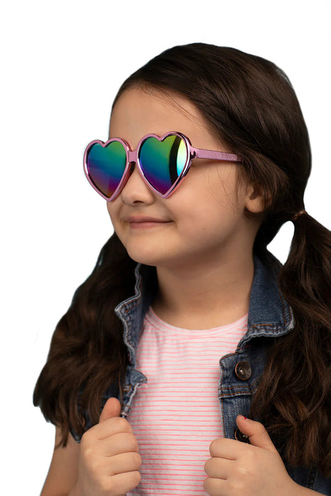 Heart Sunglasses Arkaid Purple Sparkle Sunglasses Sun-Staches Sun-Staches 