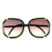 Hey Sunshine Square Frame Fully Magnified Reading Sunglasses Fully Magnified Reading Sunglasses 