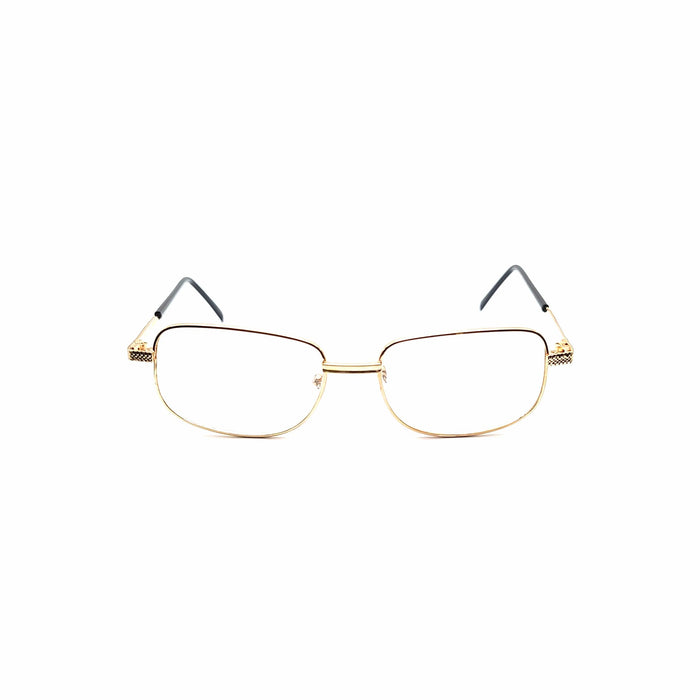 High Power Metal Frame Gold Reading Glasses Reader no Case +5.00 