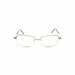 High Power Metal Frame Gold Reading Glasses Reader no Case +5.00 