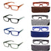 Houndstooth Rectangular Shape Readers With Matching Case