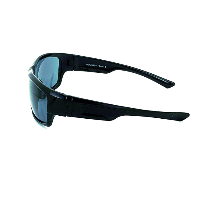 Hype Sport Wrap Bifocal Sunglass Reading Glasses 