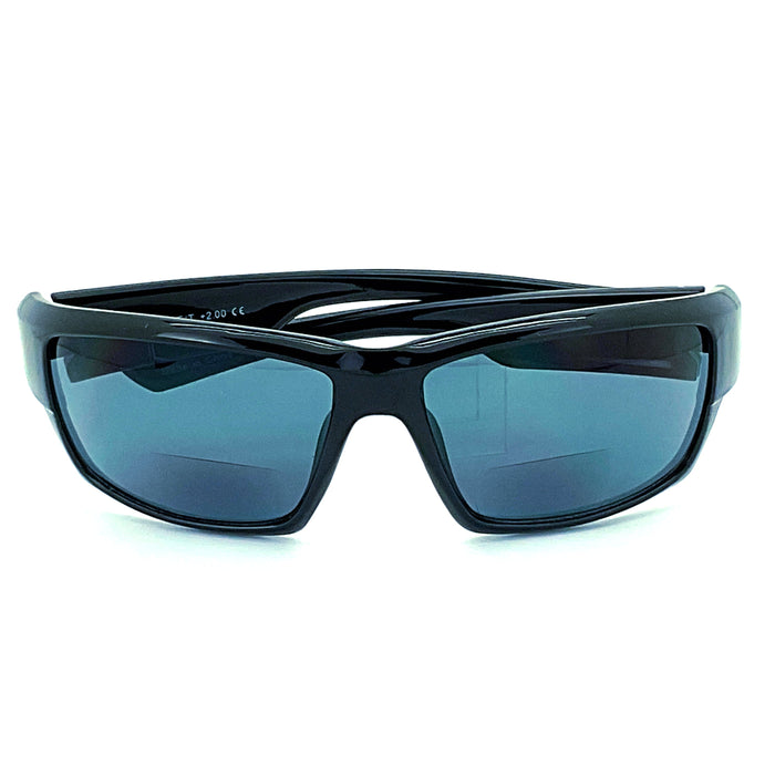 Hype Sport Wrap Bifocal Sunglass Reading Glasses 