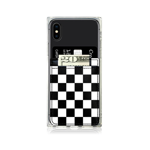 iDecoz Checkered Faux Leather Pocket Idecoz 