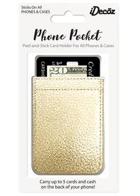 iDecoz Gold Faux Leather Pocket — Troy's Readers