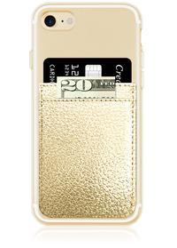 iDecoz Gold Faux Leather Pocket Idecoz 