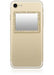 iDecoz Gold Rectangle Glitz Phone Mirrors Idecoz 