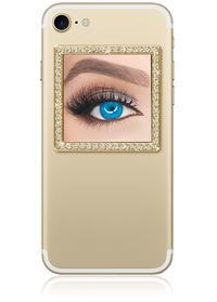 iDecoz Gold Square Glitz Phone Mirrors Idecoz 