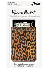 iDecoz Leopard Faux Leather Pocket Idecoz 