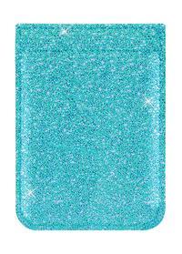 iDecoz Turquoise Glitter Faux Leather Pocket Idecoz 