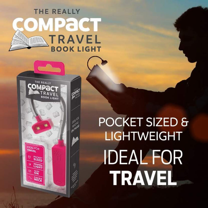 If The Really Compact Travel Book Light In Pink Book Light 