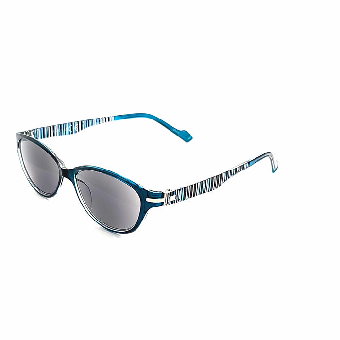 In Cahoots Lightweight Flexible Cateye Reading Sunglasses with Fully Magnified Lenses Fully Magnified Reading Sunglasses 