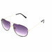 In The Groove Small Lenses Metal Aviator Bifocal Reading Sunglasses Bifocal Reading Sunglasses 