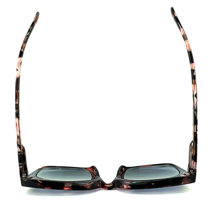 In Your Face Square Frame Fully Magnified Reading Sunglasses Fully Magnified Reading Sunglasses 