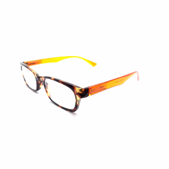 Jitterbug Colorful Tortoise High Power Reading Glasses Eyeglasses 