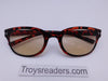 Keyhole Blue Blocking Computer Reading Glasses in Two Colors Computer Readers Tortoise +1.00 
