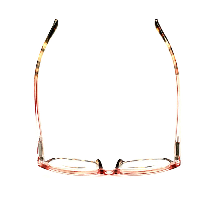 Khaki Wacky High Power Large Rectangular Shape Spring Temple Reading Glasses up to +6.00 High Power Reader 