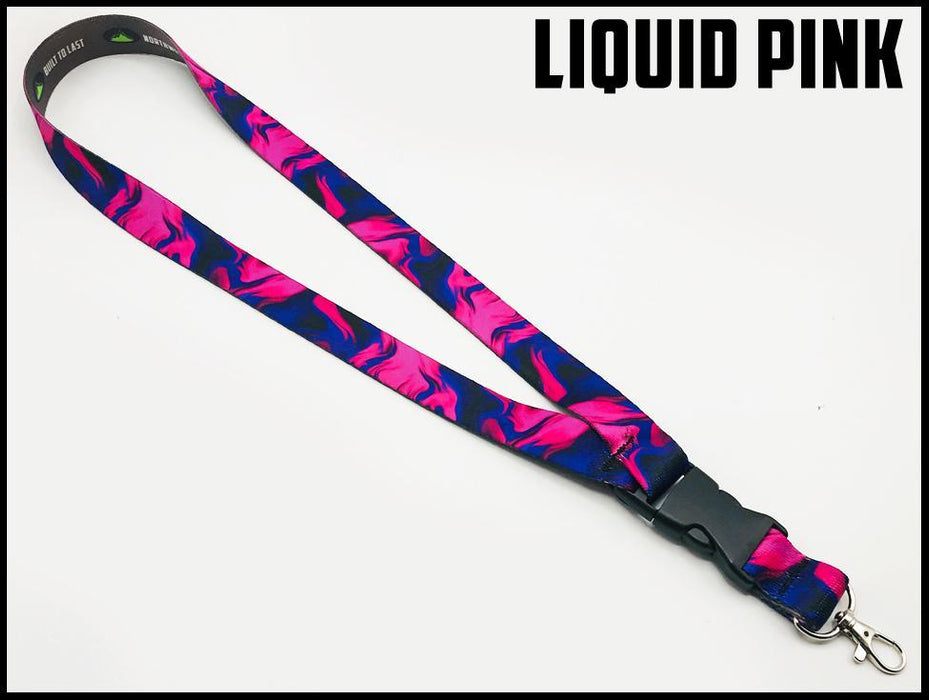 Lanyard In 21 Styles Lanyard Liquid Pink 