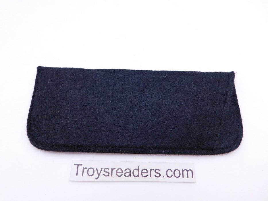 Large Felt Glasses Sleeve/Pouch in Two Colors Cases Black 