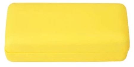 Large Pastel Color Sunglasses Hard Case In Four Colors Eyewear Cases Yellow 