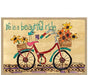 Life Is Beautiful Ride Wood Magnet Wood Magnet 