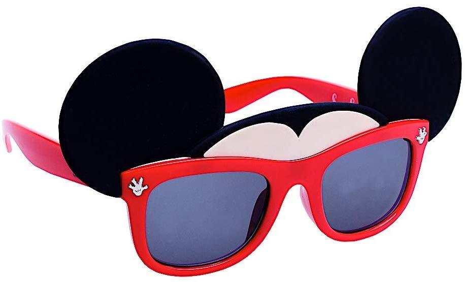 Lil' Red Mickey Glasses Sun-Staches — Troy's Readers