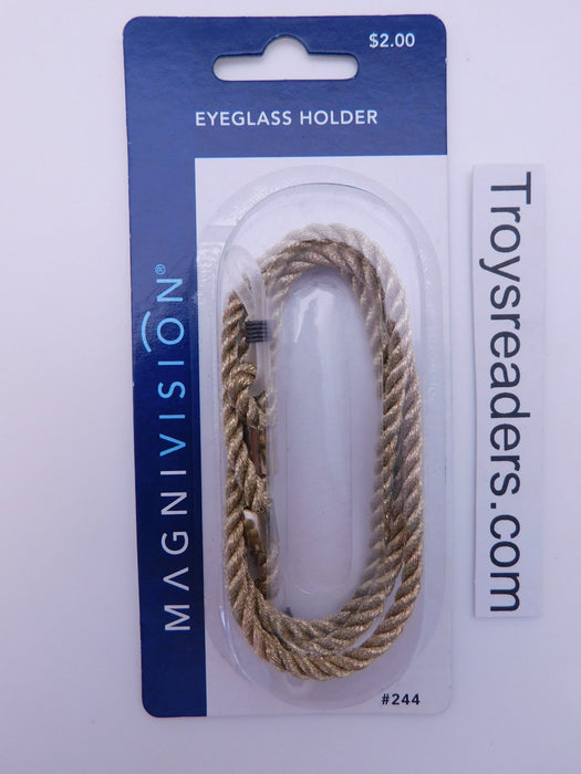 Magnivision Eyewear Cord Gold Cords 