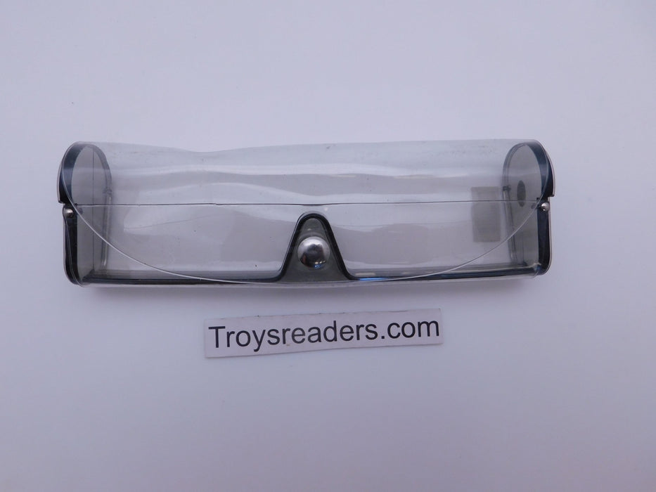 Medium Clear Plastic Case in Sixteen Colors Cases Black 