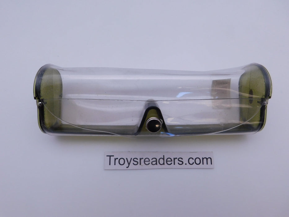 Medium Clear Plastic Case in Sixteen Colors Cases Dark Green 