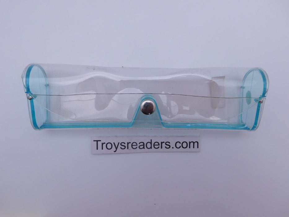 Medium Clear Plastic Case in Sixteen Colors Cases Teal 