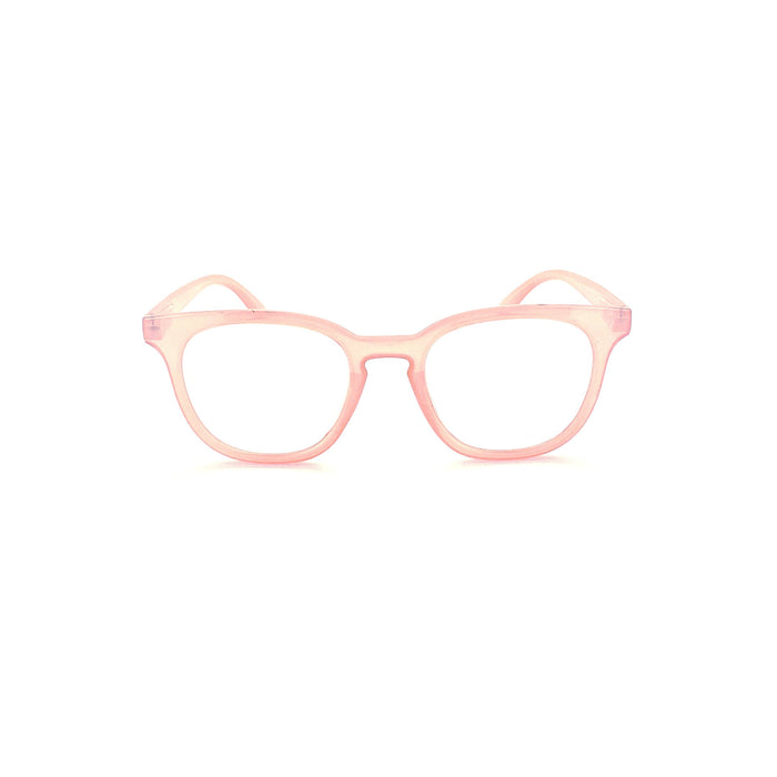 Modern Keyhole Round Lens Readers With Matching Case Reader with Display 