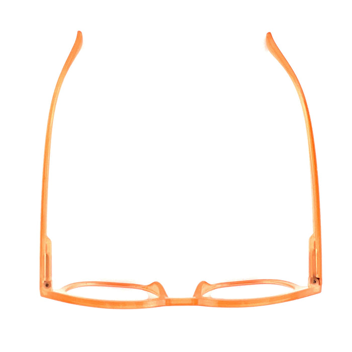 Modern Keyhole Round Lens Readers With Matching Case Reader with Display 