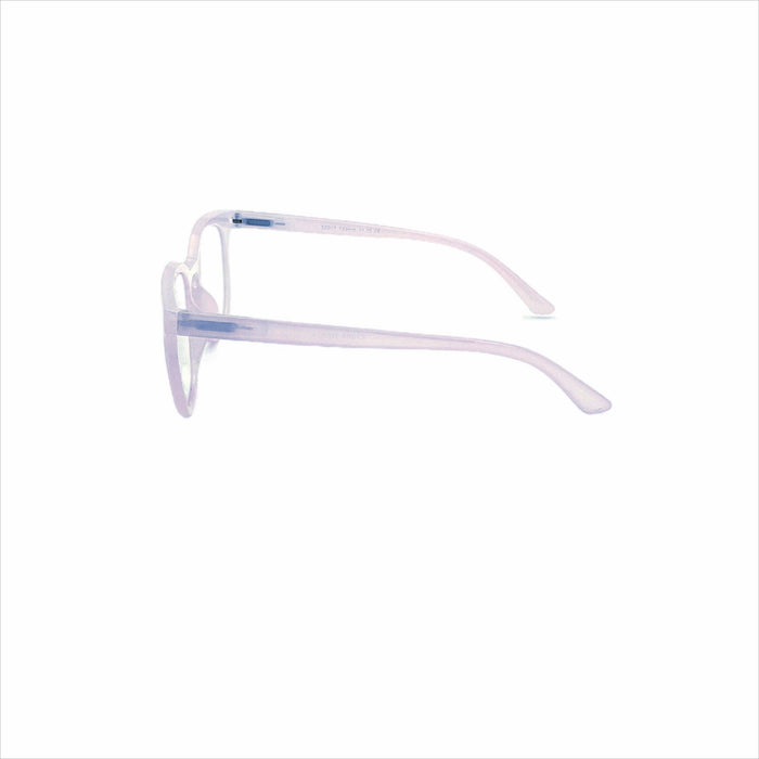 Modern Keyhole Round Lens Readers With Matching Case Reader with Display 